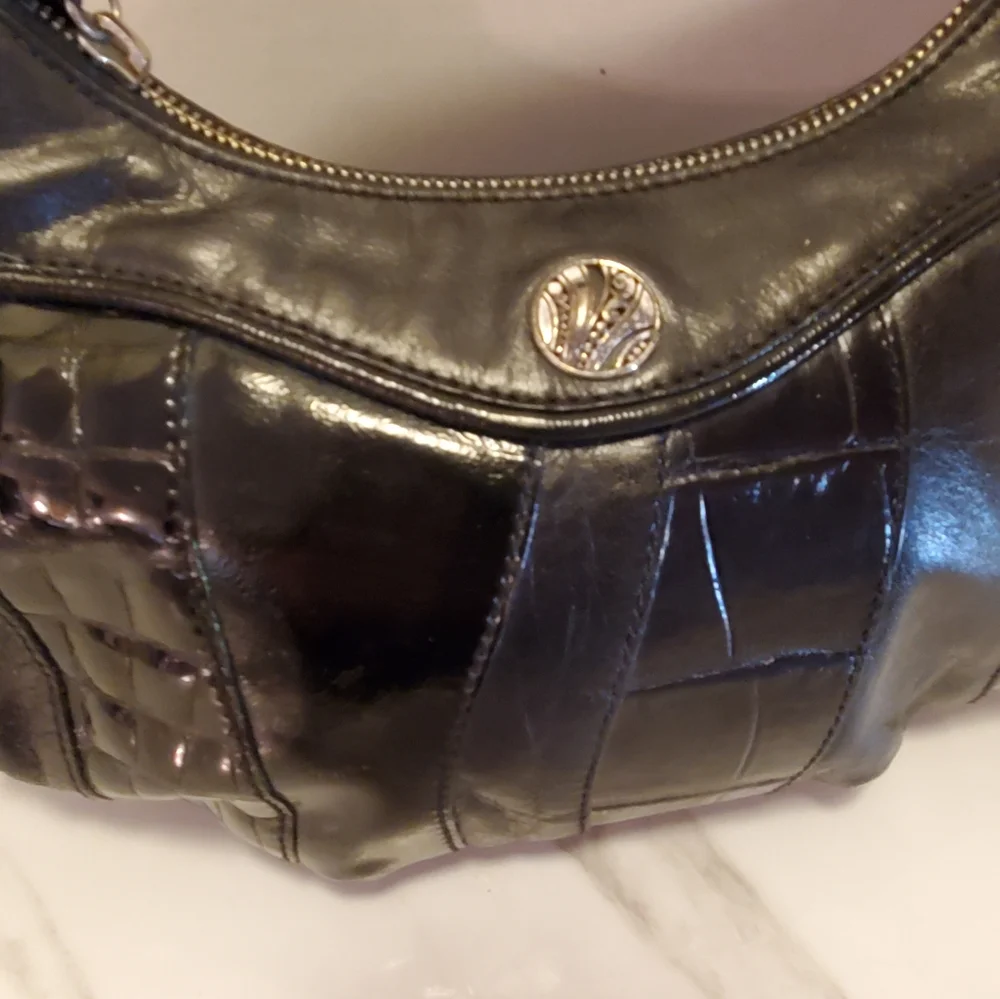 Black Brighton Crossbody Bag